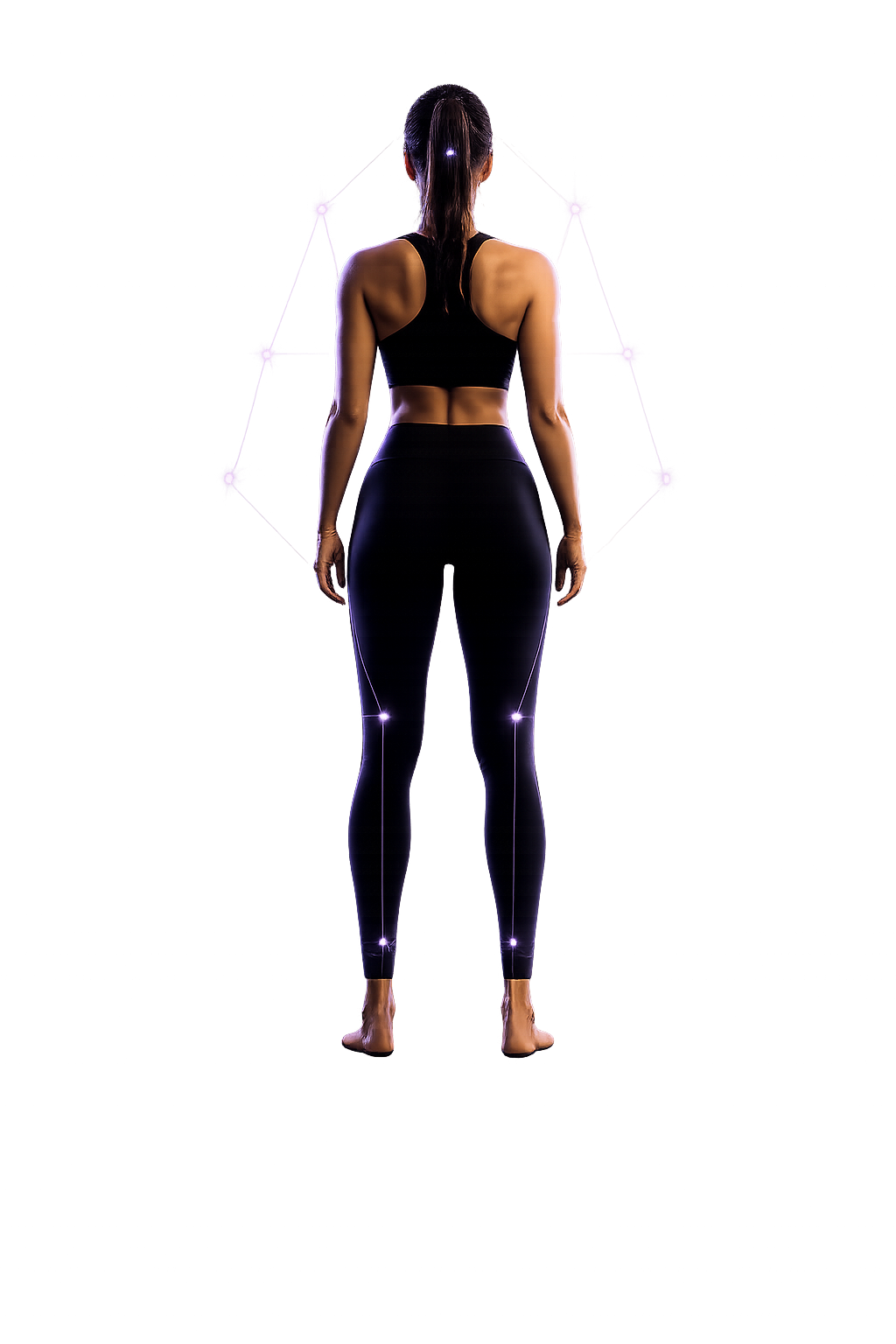 Body scan EvuFlow — análise postural por inteligência artificial